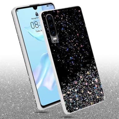 Huawei P30 Suojakuori Kotelo (Musta)