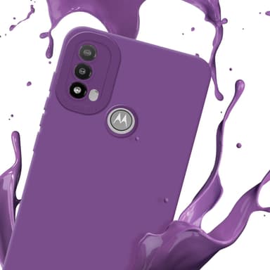 Motorola MOTO E20 Suojakuori Kotelo (Violetti)