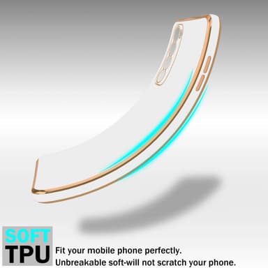 Oppo Reno4 PRO Suojakuori Case Cover (Valkoinen)