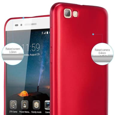ZTE Blade A612 Suojakuori Kotelo (Punainen)