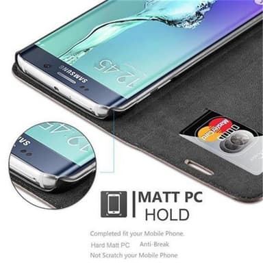 Samsung Galaxy S6 EDGE Suojakuori Lompakkokotelo