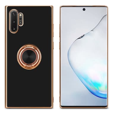 Samsung Galaxy NOTE 10 PLUS Suojakuori Kotelo (Musta)