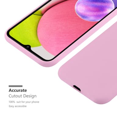 Suojakuori Samsung Galaxy A03s Kotelo (Vaaleanpunainen)