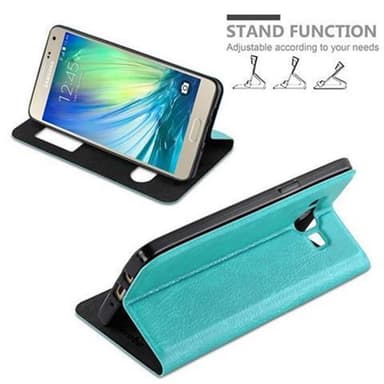 Lompakkokotelo Samsung Galaxy A3 2015 Case (Turkoosi)