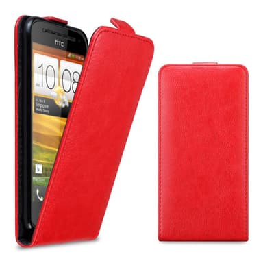 HTC ONE SV Suojakuori Case Cover (Punainen)