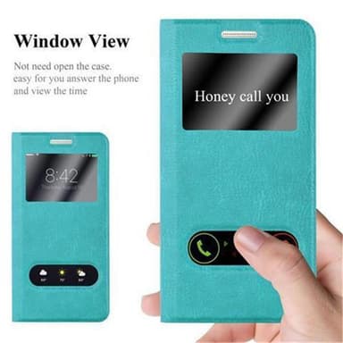 Lompakkokotelo Samsung Galaxy A3 2015 Case (Turkoosi)