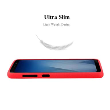 Suojakuori Samsung Galaxy A8 2018 Kotelo (Punainen)