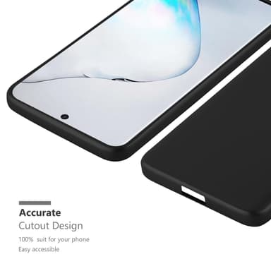 Samsung Galaxy NOTE 10 PLUS Suojakuori Kotelo (Musta)