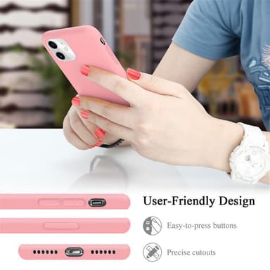 iPhone 11 Suojakuori Kotelo Case (Vaaleanpunainen)