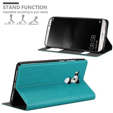 Lompakkokotelo Huawei MATE 8 Case (Turkoosi)