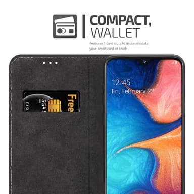 Samsung Galaxy A10e / A20e Suojakuori Case (Musta)