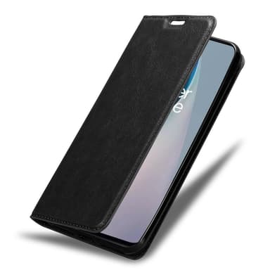 OnePlus Nord N10 5G Suojakuori Lompakkokotelo (Musta)