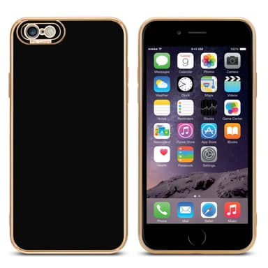 Suojakuori iPhone 6 / 6S Kotelo (Musta)