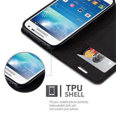 Samsung Galaxy S4 MINI Suojakuori Lompakkokotelo