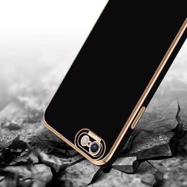 Suojakuori iPhone 6 / 6S Kotelo (Musta)