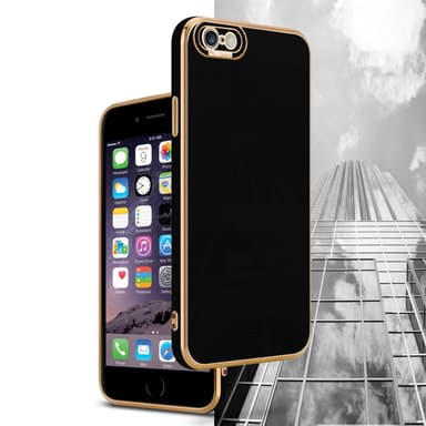 Suojakuori iPhone 6 / 6S Kotelo (Musta)