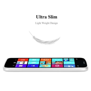 Nokia Lumia 640 XL Suojakuori Kotelo (Hopea)