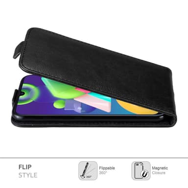 Samsung Galaxy M31 Suojakuori Lompakkokotelo (Musta)
