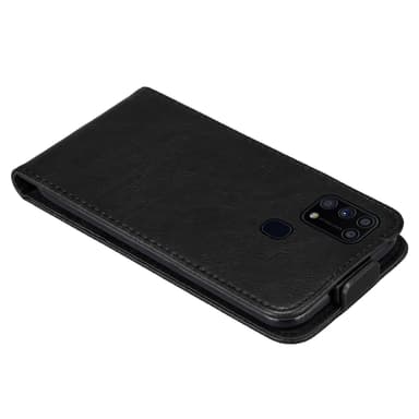 Samsung Galaxy M31 Suojakuori Lompakkokotelo (Musta)