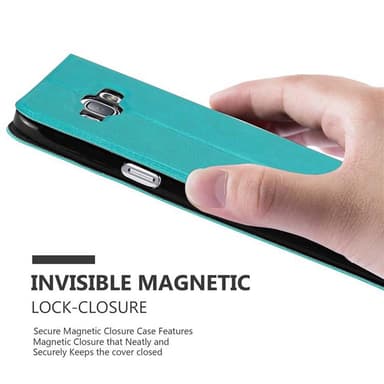 Lompakkokotelo Samsung Galaxy A8 2015 Case (Turkoosi)