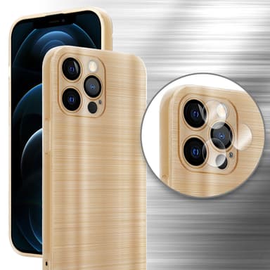 Suojakuori iPhone 12 PRO Kotelo (kulta)