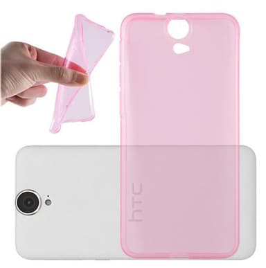 HTC ONE E9 Suojakuori Kotelo (Vaaleanpunainen)