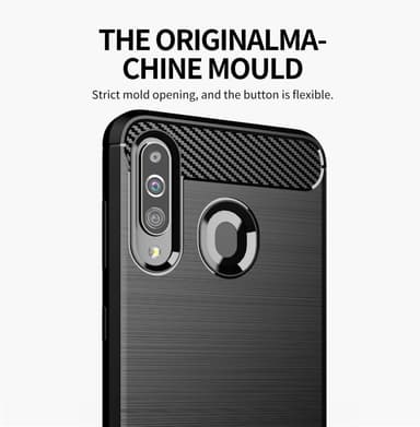 Suojakuori Samsung Galaxy A20s Kotelo (Musta)