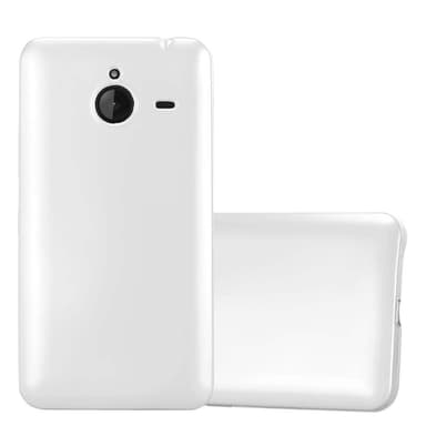 Nokia Lumia 640 XL Suojakuori Kotelo (Hopea)