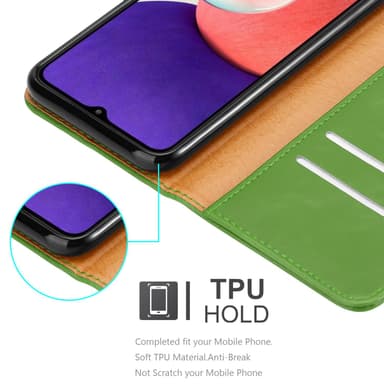 Samsung Galaxy A22 5G Suojakuori Lompakkokotelo