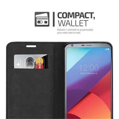 LG G6 Suojakuori Lompakkokotelo (Punainen)