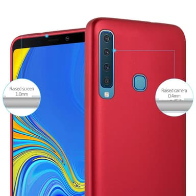 Samsung Galaxy A9 2018 Suojakuori Kotelo (Punainen)