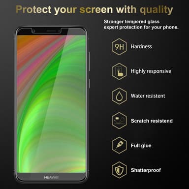 Huawei P SMART 2018 / Enjoy 7S 3x Suojakalvo Karkaistu