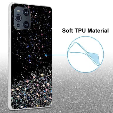 Oppo FIND X3 PRO Suojakuori Kotelo (Musta)
