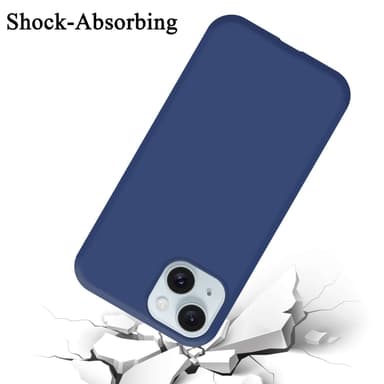 iPhone 15 PLUS Suojakuori Kotelo Case (Sininen)