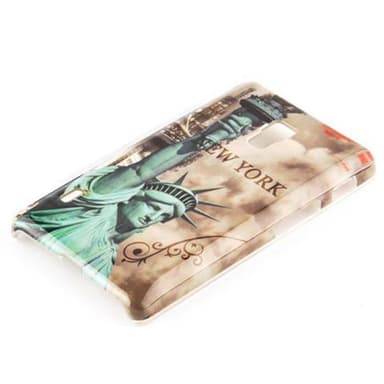 LG OPTIMUS L7 II Suojakuori Case Cover (Ruskea)