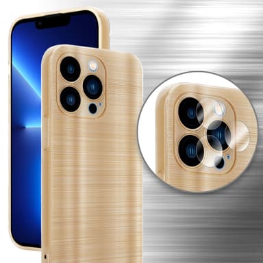 Suojakuori iPhone 13 PRO Kotelo (kulta)