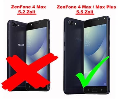 Asus ZenFone 4 MAX (5.5 Zoll) Näytönsuoja Karkaistu