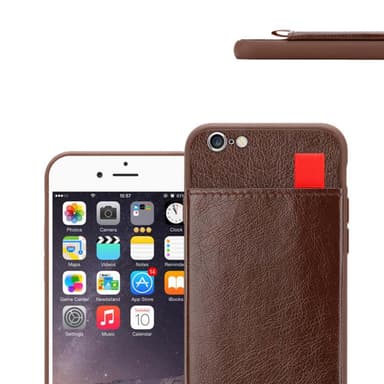 Suojakuori iPhone 6 PLUS / 6S PLUS Kotelo (Ruskea)