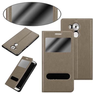 Lompakkokotelo Huawei MATE 8 Case (Ruskea)