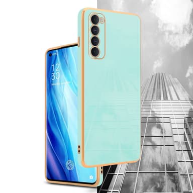 Oppo Reno4 PRO Suojakuori Case Cover (Green)