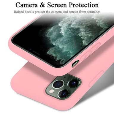 iPhone 11 PRO MAX Suojakuori Kotelo (Vaaleanpunainen)