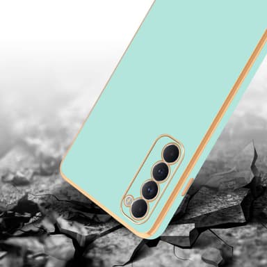 Oppo Reno4 PRO Suojakuori Case Cover (Green)