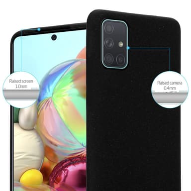 Suojakuori Samsung Galaxy A71 4G Kotelo (Musta)