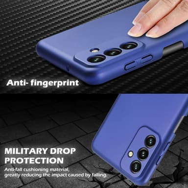 Samsung Galaxy A13 5G Suojakuori Kotelo Cover (Sininen)
