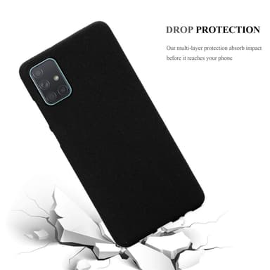 Suojakuori Samsung Galaxy A71 4G Kotelo (Musta)