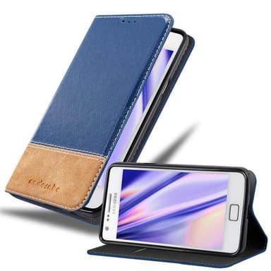 Samsung Galaxy S2 / S2 PLUS Suojakuori (Sininen)