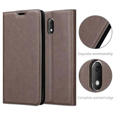 WIKO SUNNY 3 MINI Suojakuori Lompakkokotelo (Ruskea)
