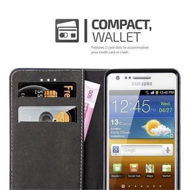 Samsung Galaxy S2 / S2 PLUS Suojakuori (Sininen)