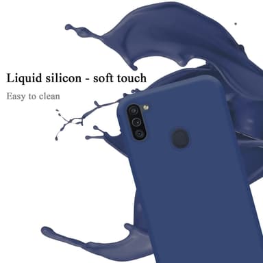 Samsung Galaxy A11 / M11 Suojakuori Kotelo (Sininen)