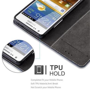Samsung Galaxy S2 / S2 PLUS Suojakuori (Sininen)